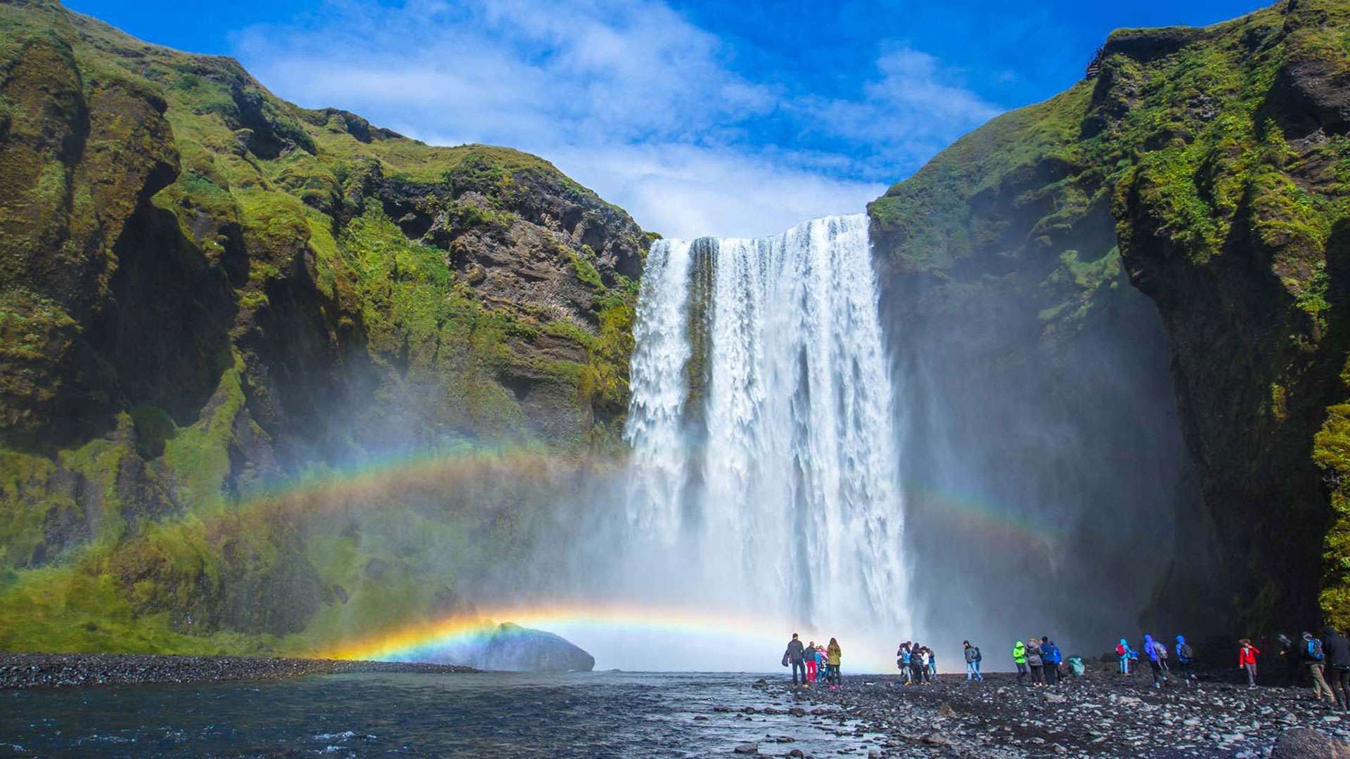 Skogarfoss Waterfall Iceland Womens Eco Tour